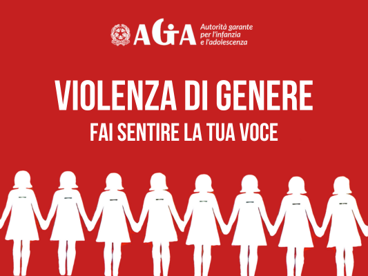 Autorità Garante per l'Infanzia e l'adolescenza - questionario violenza di genere.